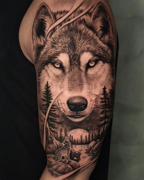 Tatuaje de lobo 